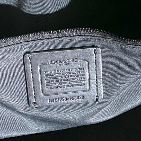 Coach Ava Chain in Signature Brown Black Shoulder Tote Bag MSRP $395 - Picture 13 of 15